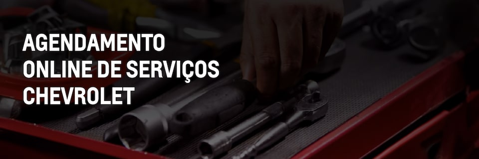 Agendar serviços automotivos Chevrolet